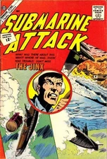 Submarine Attack #33 VG; Charlton | low grade - May 1962 The Jinx - w/Bag+Board