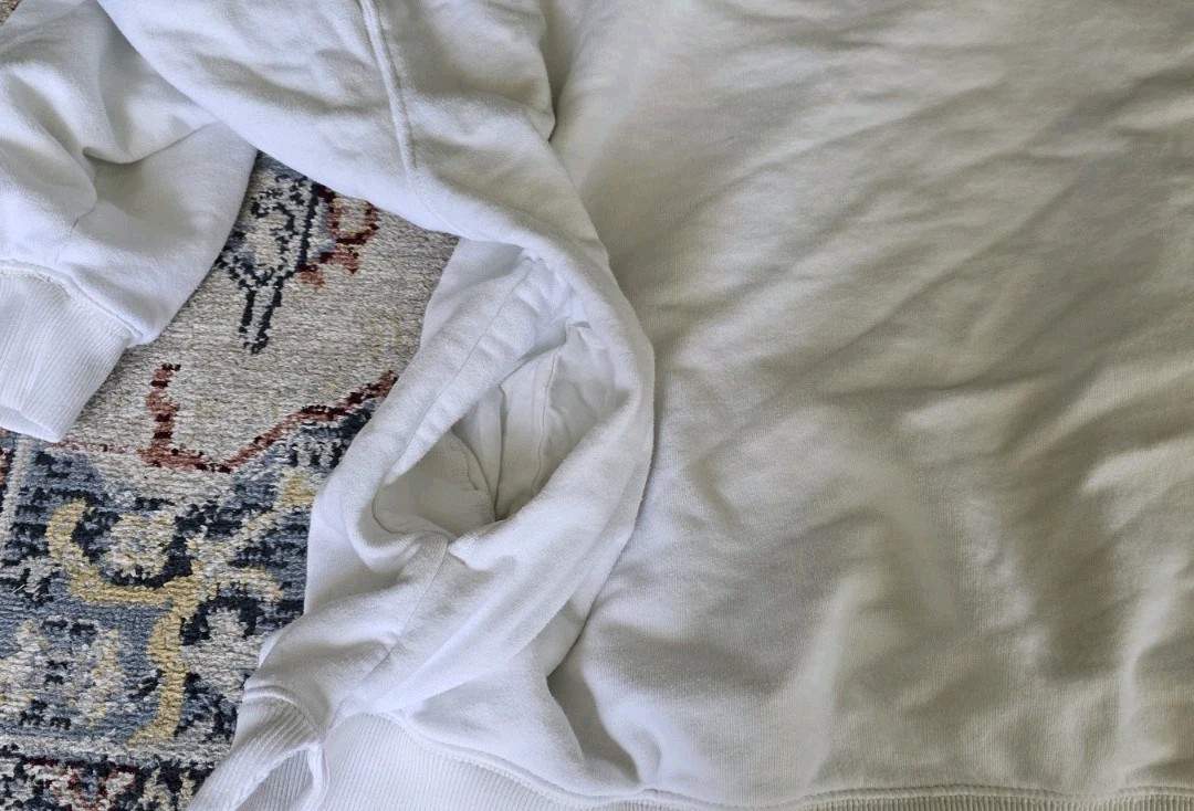 FP Movement All Star Pullover Solid White Sweatsh… - image 7