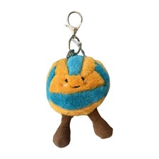 Je lly-Cat Series Volleyball Pendant Key Chain Amuseables Sports Bag Charm Gift