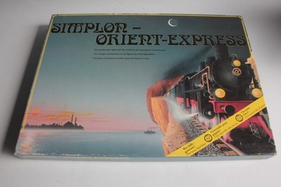 Gesellschaftsspiele Simplon Orient-Express mondo AL/FR/IT 1987 (60760)