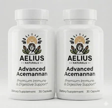 Advanced Acemannan (2-Pack) - Comparable to Mannatech Advanced Ambrotose