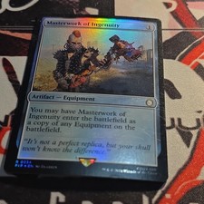 Magic The Gathering Masterwork of Ingenuity Fallout Rare Foil Card 0234