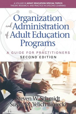 Organization and Administration of Adult Education Programs Schmidt (u. a.) Buch