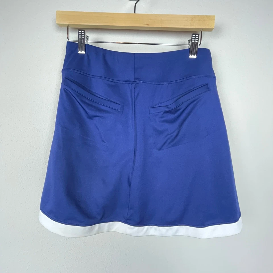 Jofit Golf Swing Skort - Size S - Blue with White Trim - Stretch Fabric - Image 4 of 4