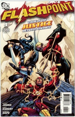 Flashpoint #4 2011 DC Comics VF- Comic Book Direct Edition