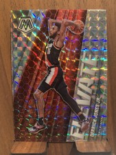 Derrick Jones Jr 2020-21 Panini Mosaic Elevate #4 Silver Mosaic Prizm 