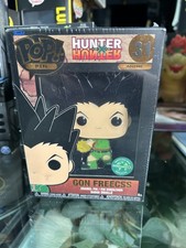Funko Pop Pin! Hunter x Hunter GON FREECSS #31 EARTH DAY 2022 WALMART Exclusive