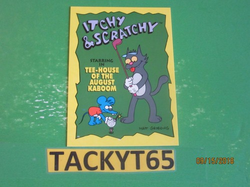 THE SIMPSONS SERIES 1 1993 SINGLE CARD(S) NEW YOU CHOOSE - Picture 105 of 164