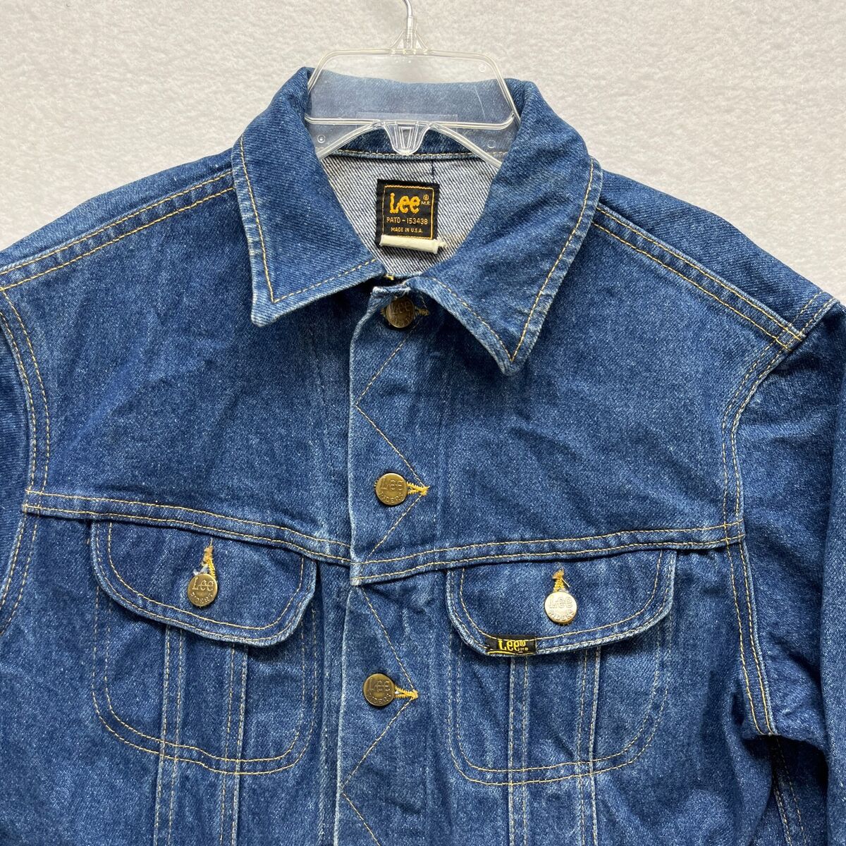 Vintage Lee Riders Denim Jacket Men's Size 34 R - PATD Vintage Lee Riders Denim Jacket Men's Size 34 R - PATD