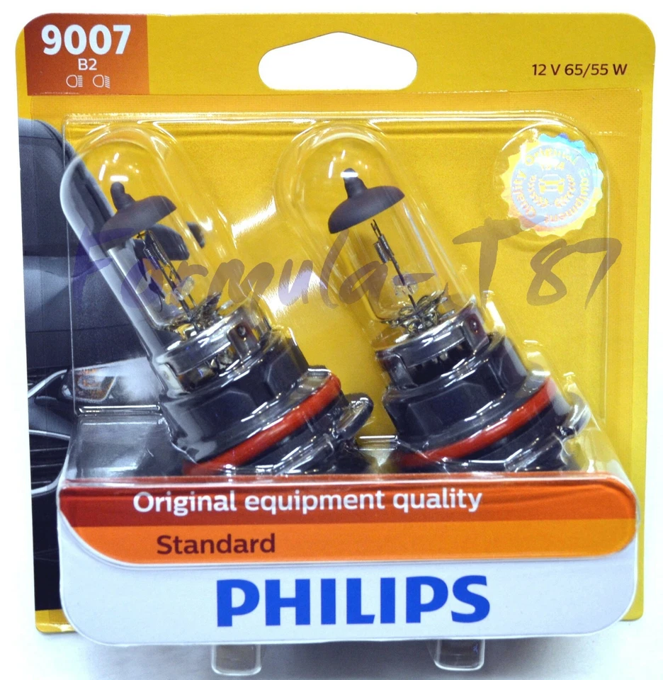 Philips Estándar 9007 HB5 65/55W Dos Bombillas Cabezal Luz Reemplazar Doble Haz Halógeno Foto 2 de 4