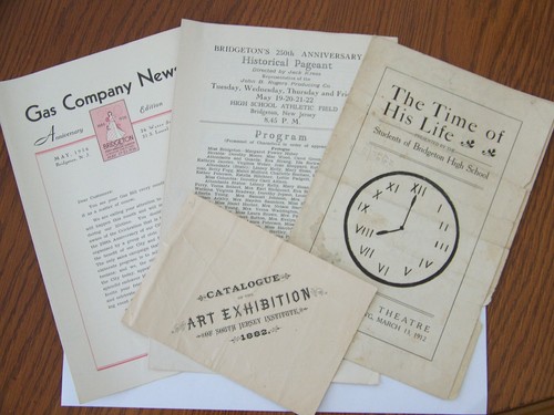 Bridgeton New Jersey NJ 4 Different Items 1882-