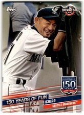 2019 Topps Opening Day 150 Years of Fun Ichiro #YOF-21 Los Angeles Dodgers/Los