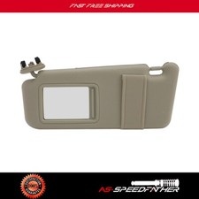 Sun Visor Left Driver Side Tan Beige For Toyota Camry Without Sunroof 2007-2011 Sun Visor Left Driver Side Tan Beige For Toyota Camry Without Sunroof 2007-2011