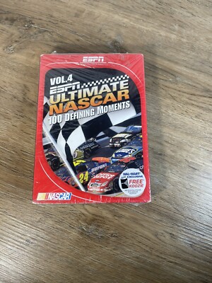 ESPN Ultimate Nascar  Vol. 4: 100 Ultimate Moments DVD Complete FREE KOOZIE