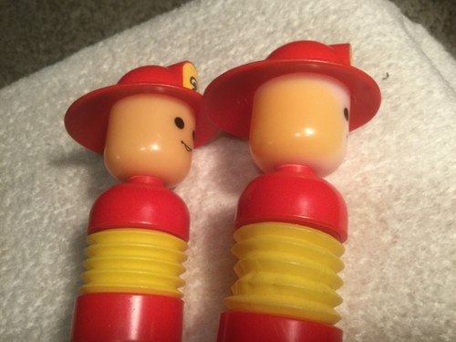 Blue Box Toys-squeaky Firemen -1987- vintage - Picture 6 of 7