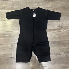 RAD Black Neoprene Shorty WetSuit/ Diving Suit Medium