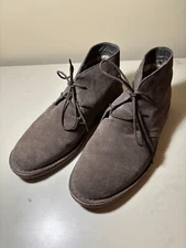 Propet Findley MCX012S  Brown Chukka Boots Men's Shoes Size 14 5E Suede EUC