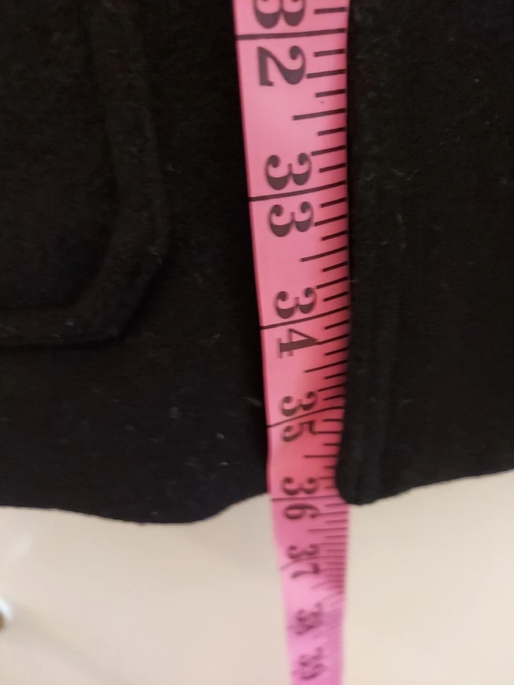 Vestido Ralph Lauren / Abrigo Guisante - 44L - RN# 117688 NEGRO Chaqueta Para Hombre Foto 3 de 4