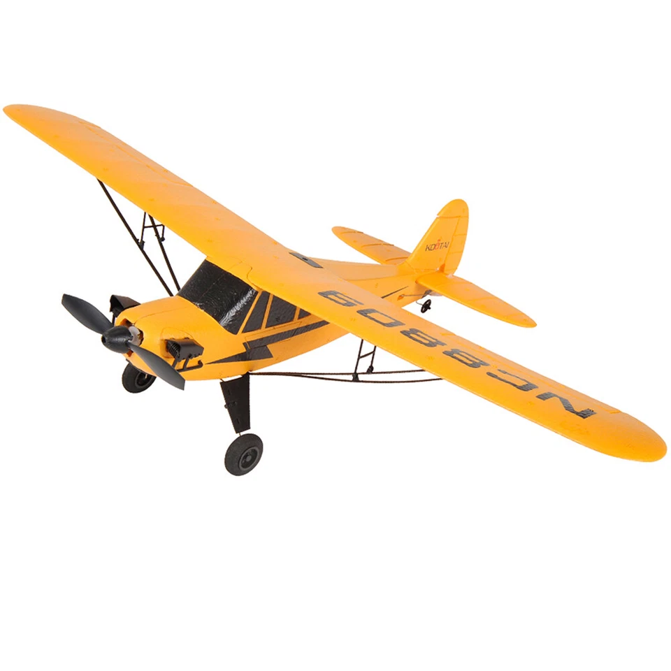 Fixed Wing Aircraft A505 J3 RC Plane EPP 3D 6G 3CH 2.4GHz for Beginner Kids Gift - Image 2 of 4