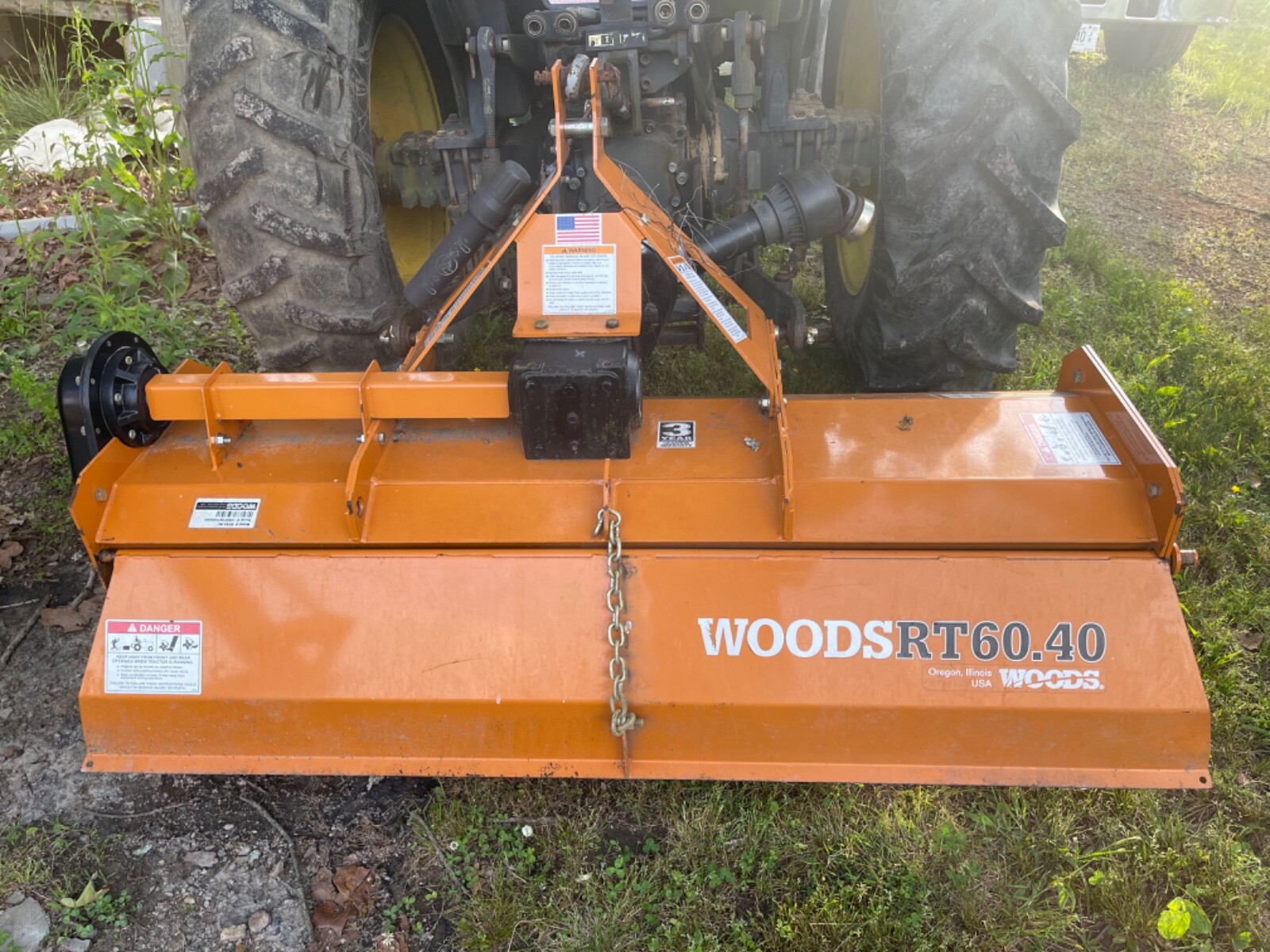 Woods RT60.40 Rotary Tiller Only Used 3 Times eBay