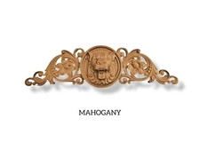 Lion Head Horizontal Decor / Applique. 