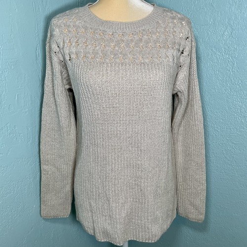 Beige Gold Metallic Long Sleeve NWOT | eBay