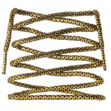 LitLaces - Gold Shiny Threaded Metallic Rope Shoelaces for NMD Ultra Boost 