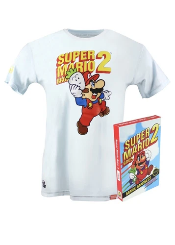 NEW LIMITED EDITION Nintendo Super Mario Bros 2 35th Anniversary SHIRT Size: L