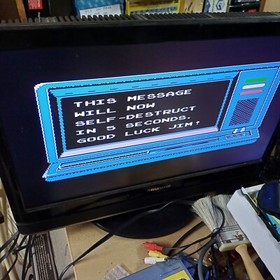 Cartucho solo juego NES Nintendo 8 bits Mission Impossible Palcom comprobado...