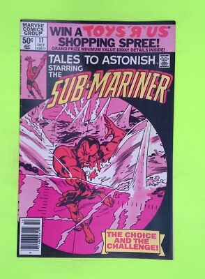 Tales to Astonish #11 Vol. 2 1980 Marvel Comics Newsstand MID GRADE V92-149