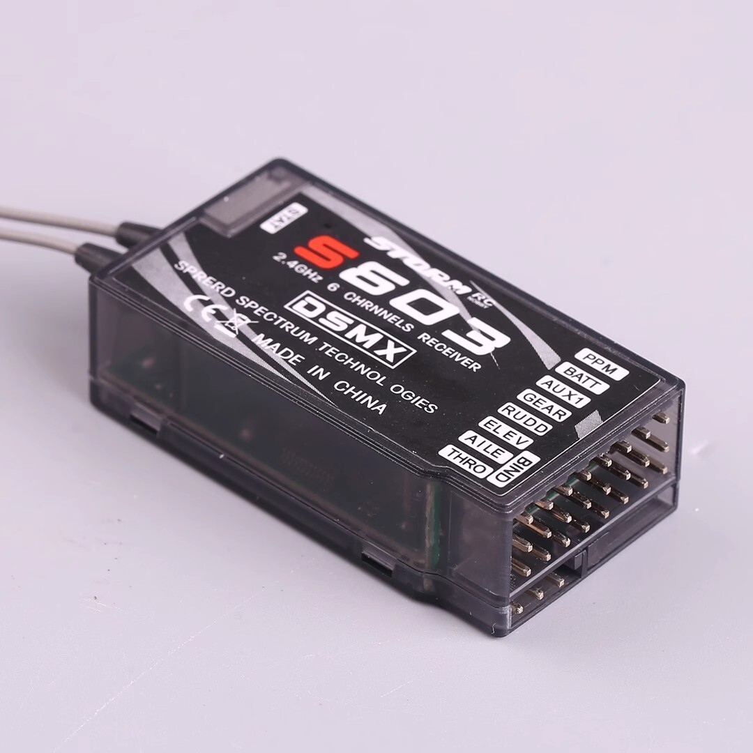 Récepteur JR S603 DSMX Et DSM2 Compatible Spektrum 7 Canaux 2,4 GHz - Sharprepublic