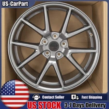 New 18" Machined Grey Alloy Replacement Wheel Rim for Tesla Model 3 2017-2023 US
