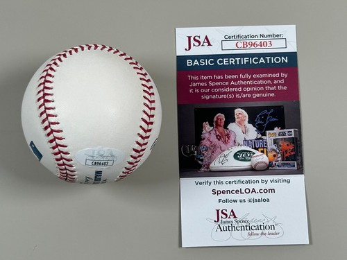 Justin Crawford Signed Official Baseball JSA COA Philadelphia Phillies Prospect - Picture 7 of 8