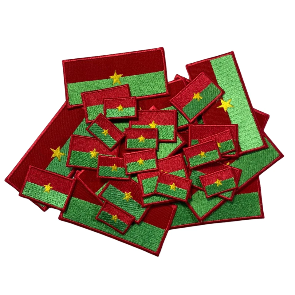 Embroidered Different sizes National Country Flags Iron Sew on Embroidered Patch - Image 4 of 4