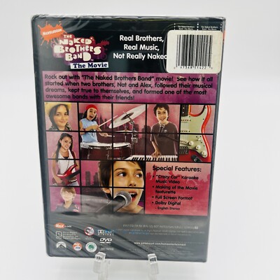 NEWS DVD 2007〜2014 The Naked Brothers Band: The Movie (New Factory Sealed DVD, 2007