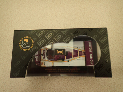 Jaguar XJR-9 Le Mans 1988 N°2 1/43 IXO Boîte Méthacrylate Lammers Wallace Dumfries