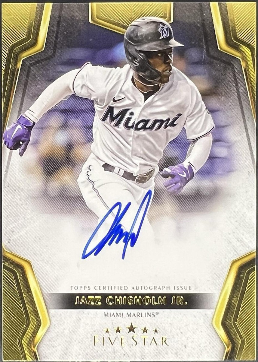 2024 Topps Five Star - Jazz Chisholm #FSA-JC for sale | eBay