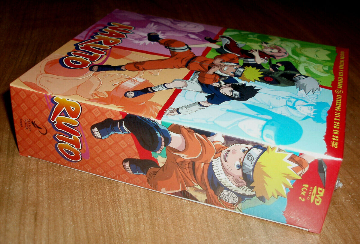 DVD Naruto Box 2 Episodios 111 a 220