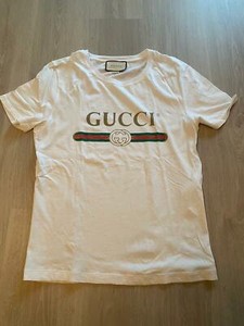 Gucci Washed T Shirt With Gucci Logo Size M Rare 100 Authentic Ebay