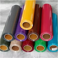 HTVRONT Permanent Self Adhesive Craft Vinyl 12''x10 FT Choose Colors, for Cut