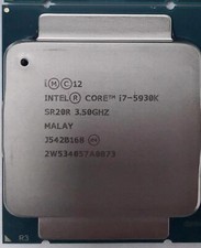 Intel Core i7-5930K LGA2011-3 SR20R 3.5GHz six-core CPU processor