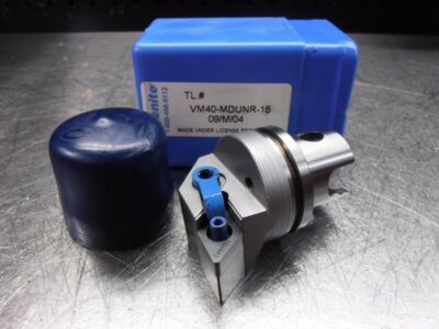 Valenite VM / KM 40 Indexable Turning Head VM40-MDUNR-15 (LOC144)