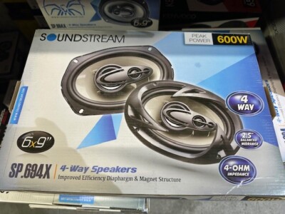 Pair Of Soundstream SP694X 600 Watt 6