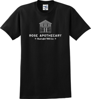 Rose Apothecary Building Unisex T-Shirt (S-5X)