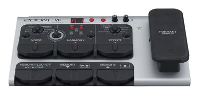 ZOOM V6-SP Vocal Processor Looper Formant Octave Pitch Correct Pedal genuine New