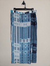 PER SE Womens Skirt Maxi Elastic Waist Split ...