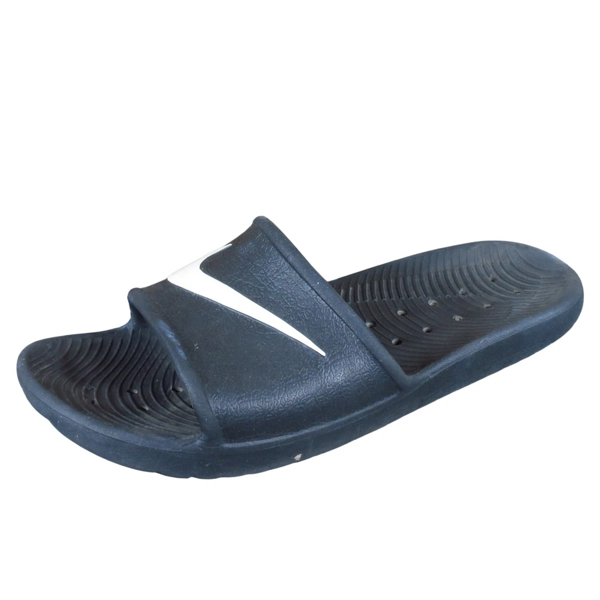*Brand New* Nike  Dark Navy Blue Kawa Slides Sandals Nike Victori One Slides for Big & Tall Men – BigShoes main image 3