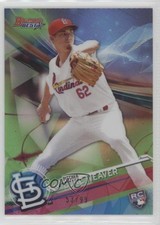 2017 Bowman's Best Green Refractor 53/99 Luke Weaver #32 2a9