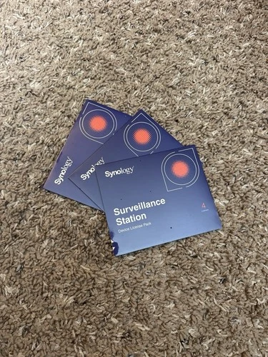 Synology CLP4 Camera License Pack - 1 code to connect up to 4 IP cameras