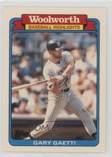 1988 Topps Woolworth Baseball Highlights (Box Set) Gary Gaetti #18 l5x
